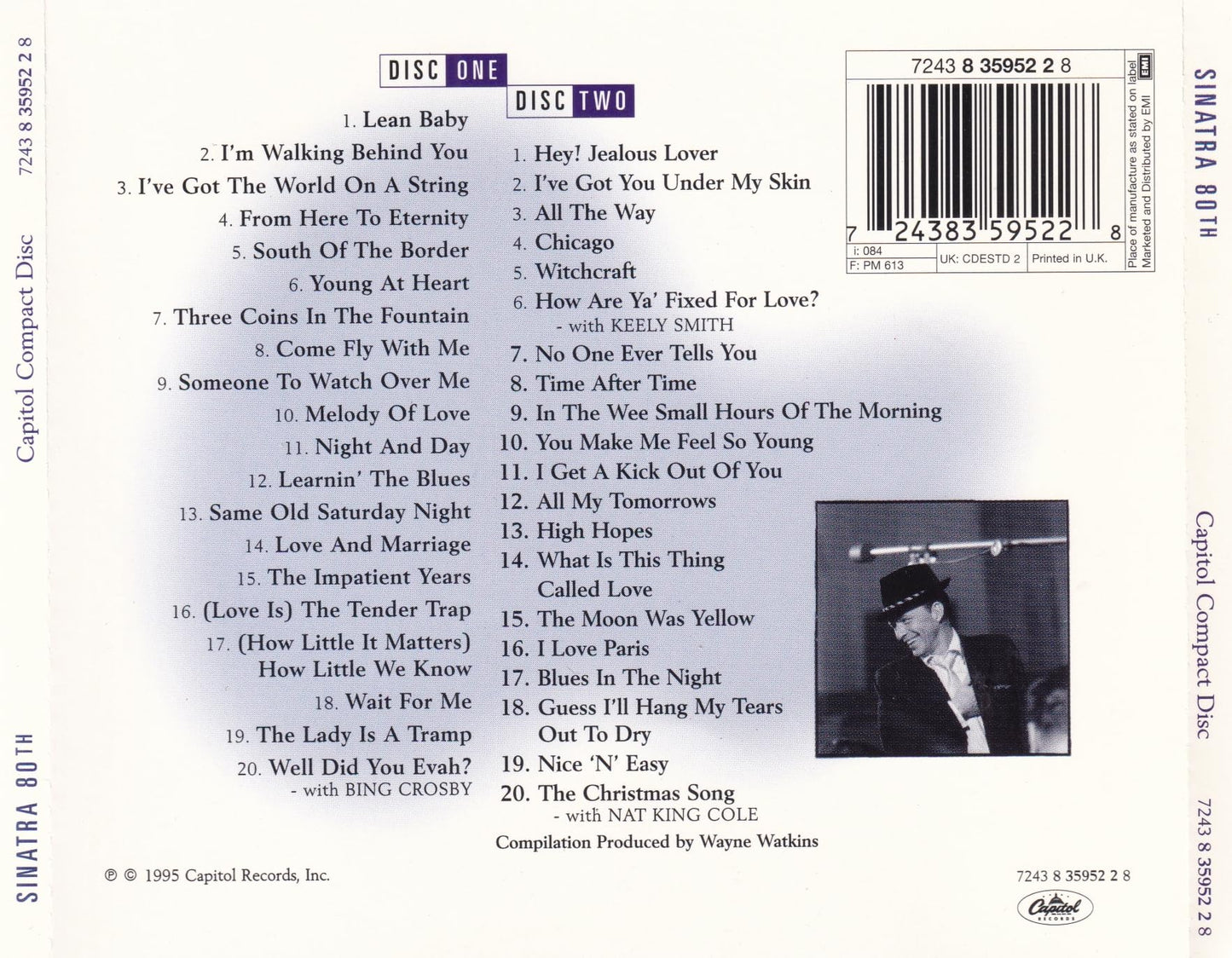 Sinatra 80th: All The Best - CD (Used)
