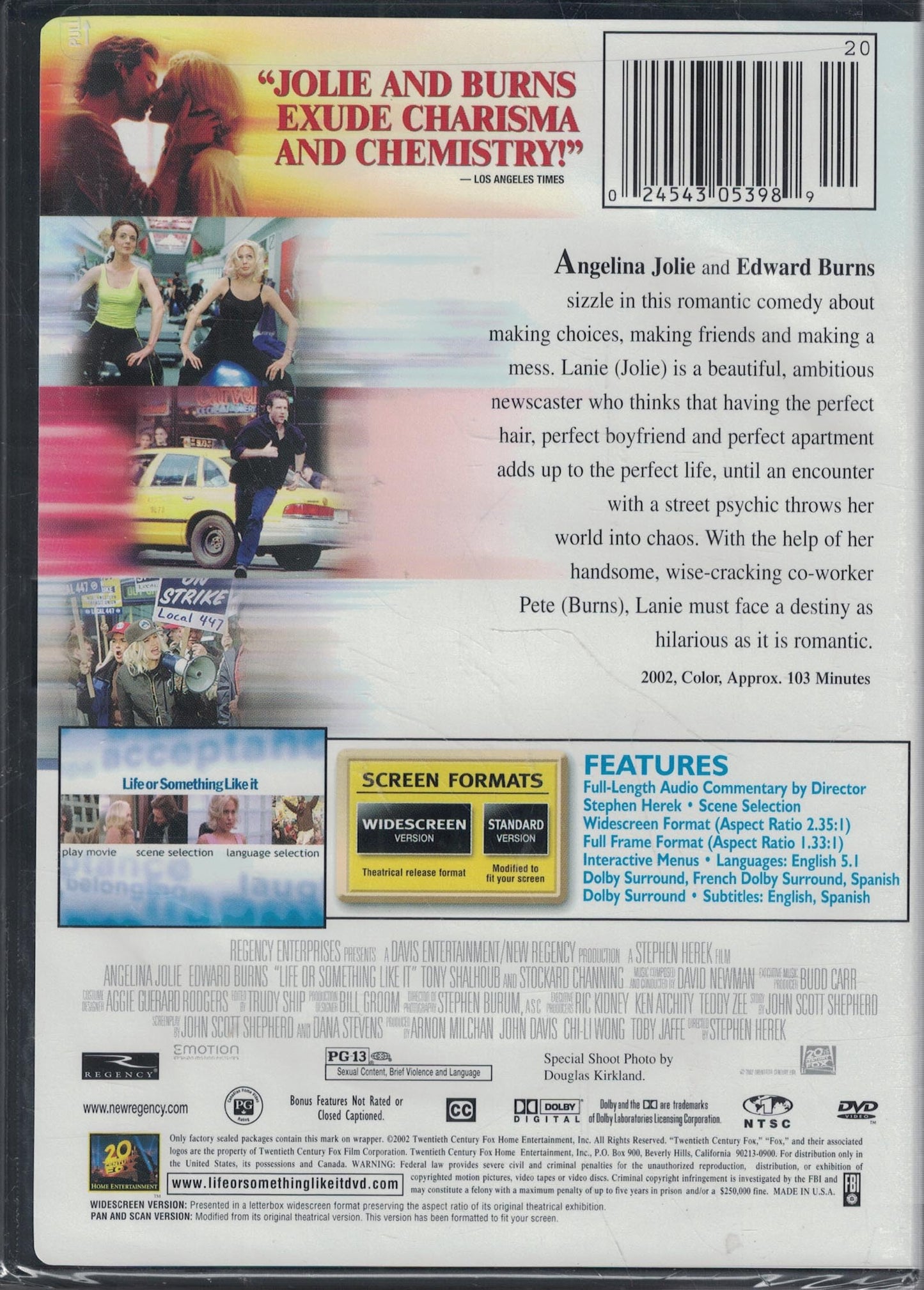 Life or Something Like it (Widescreen) - DVD (Used)