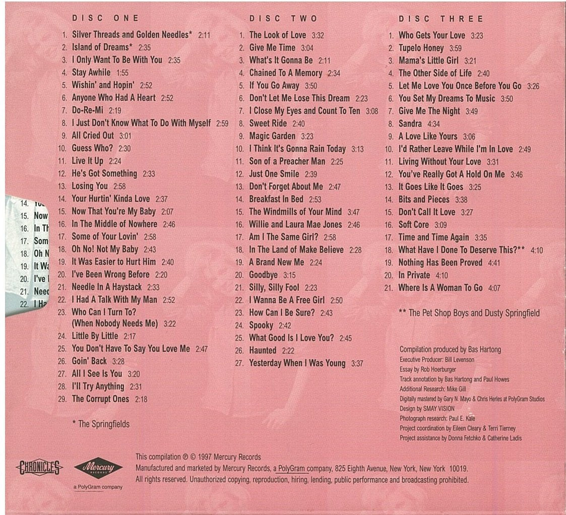 Dusty Springfield / Anthology - CD (Used)