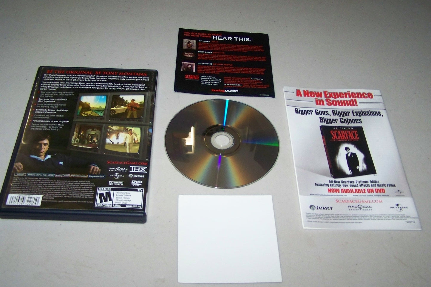 Scarface The World Is Yours - PlayStation 2
