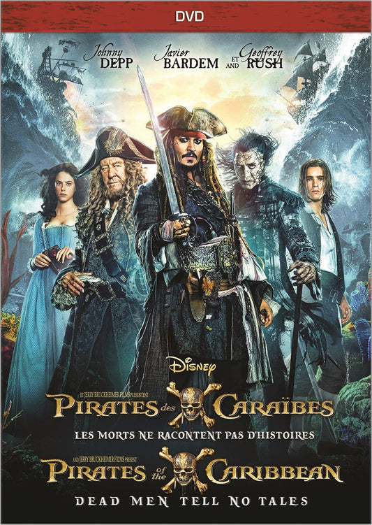 Pirates Of The Caribbean: Dead Men Tell No Tales - DVD (Used)