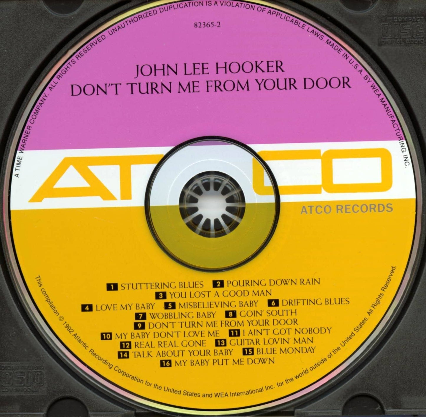 John Lee Hooker / Don't Turn Me From Your Door