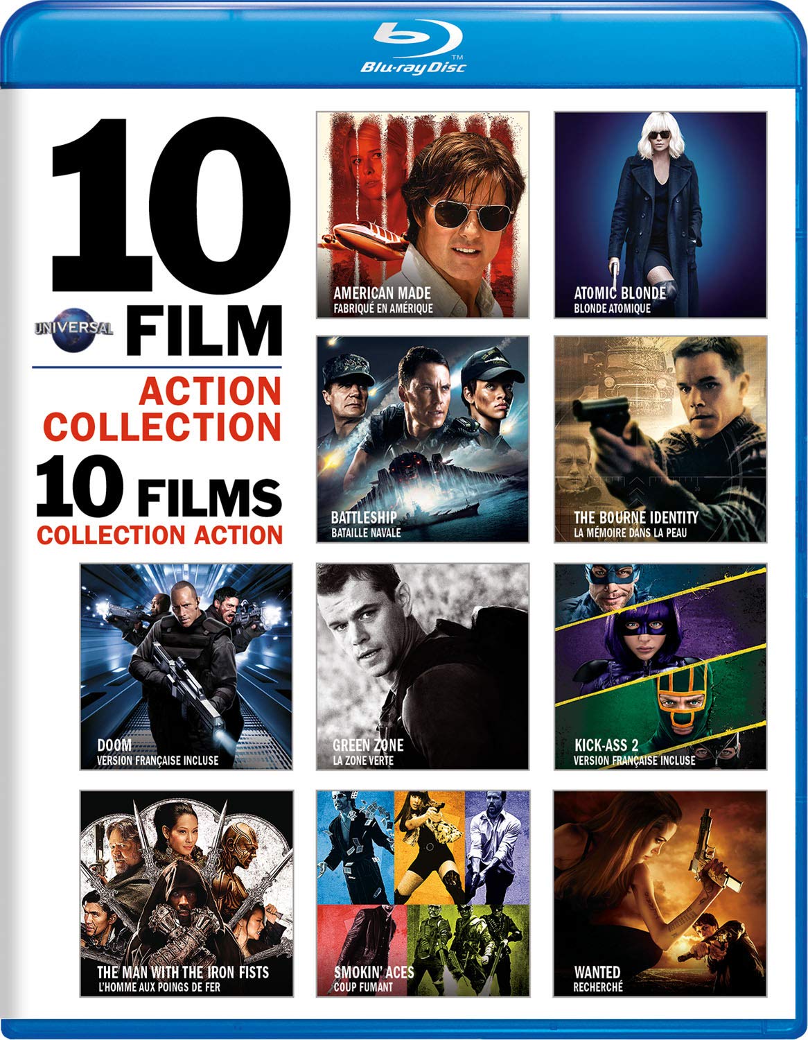 Universal 10-Film Action Collection - Blu-Ray