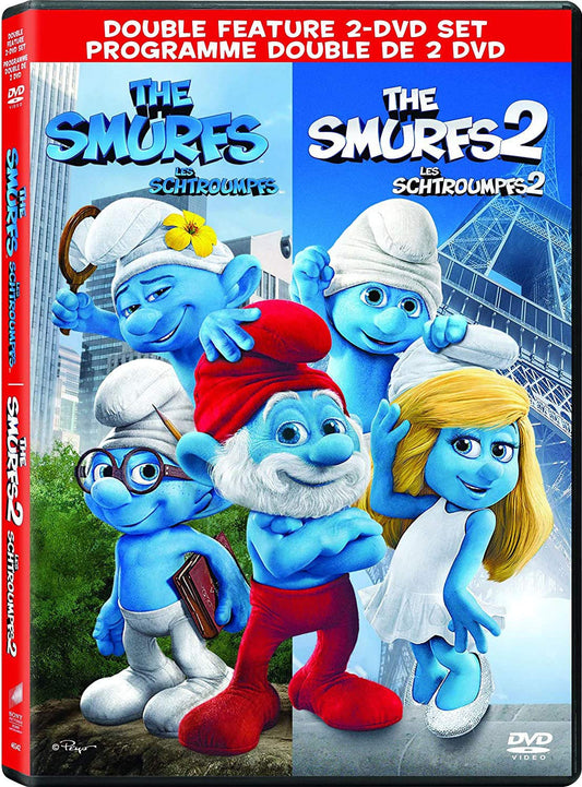 Les Schtroumpfs + Les Schtroumpfs 2 - DVD