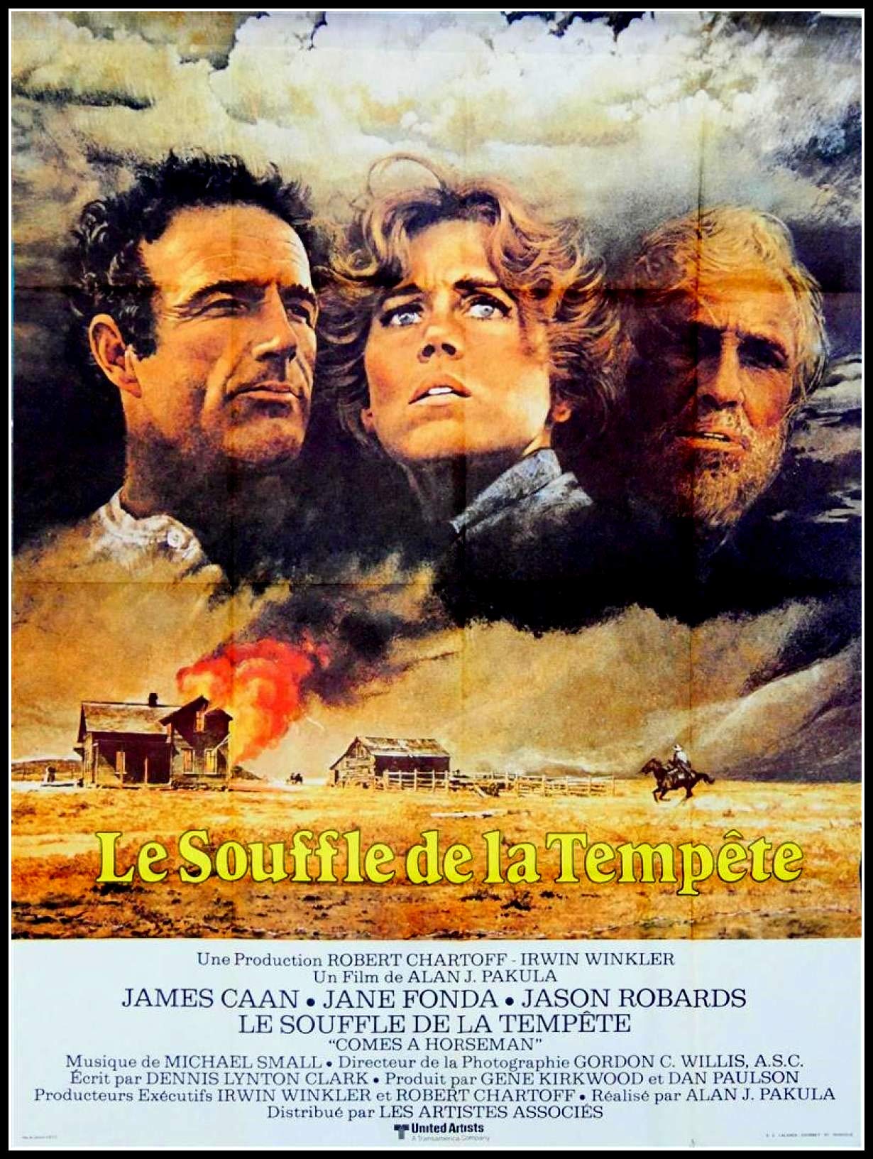 Le Souffle de la Tempête - Comes a Horseman (English/French) 1978 (Widescreen) Régie au Québec (Cover French)