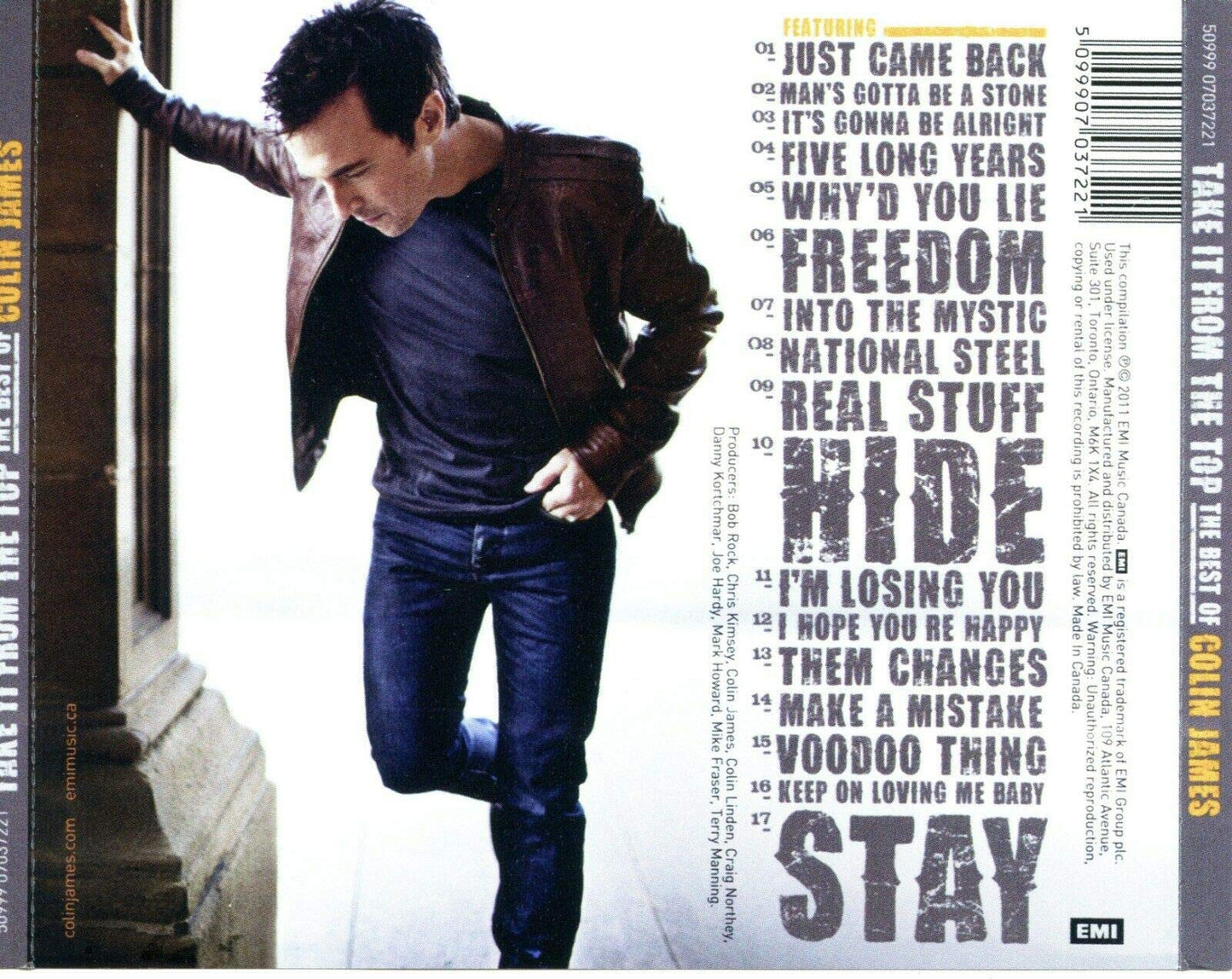 Colin James / Take It From The Top: The Best Of - CD (Used)