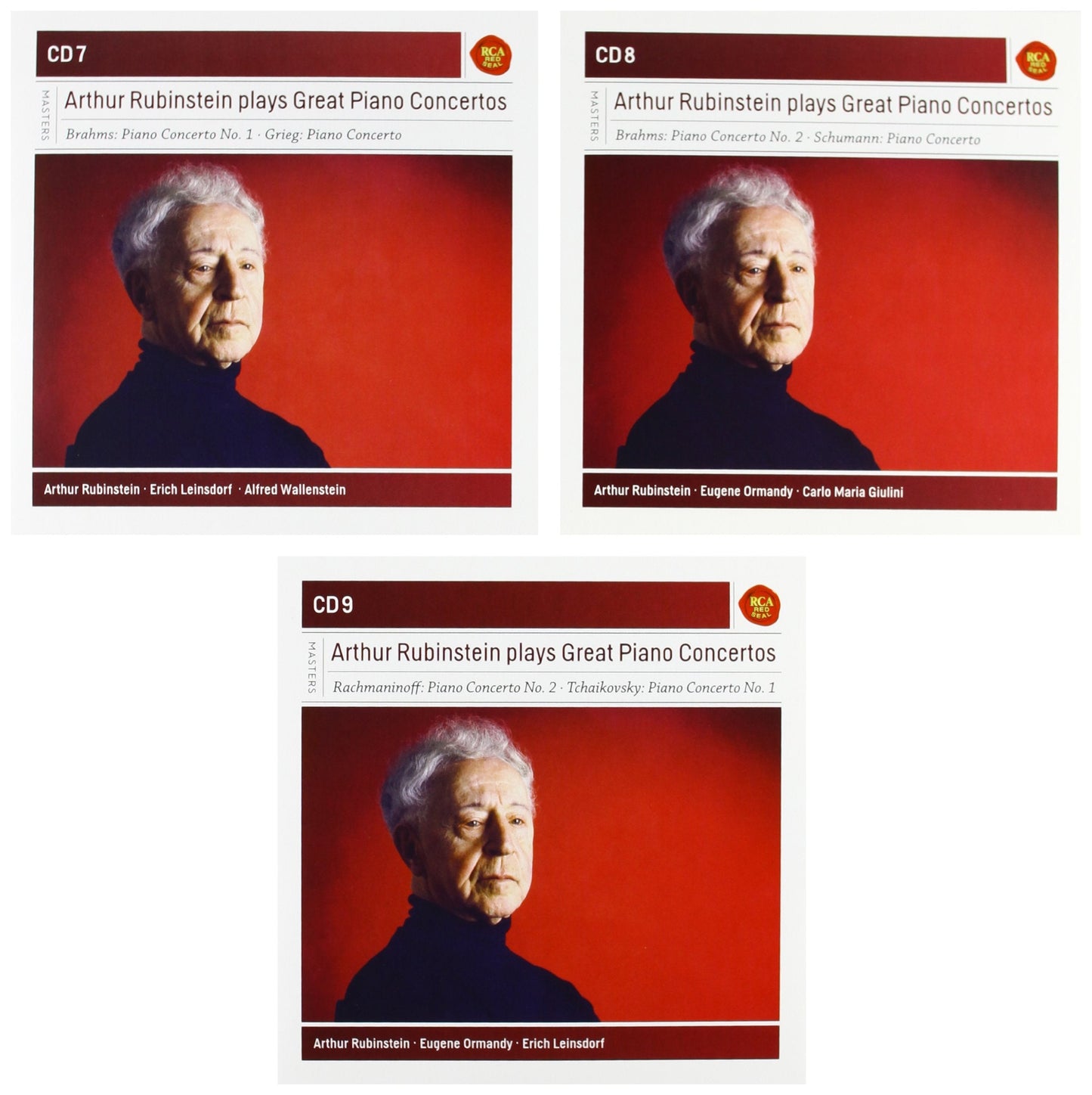 Arthur Rubinstein / Plays Great Piano Concertos - CD