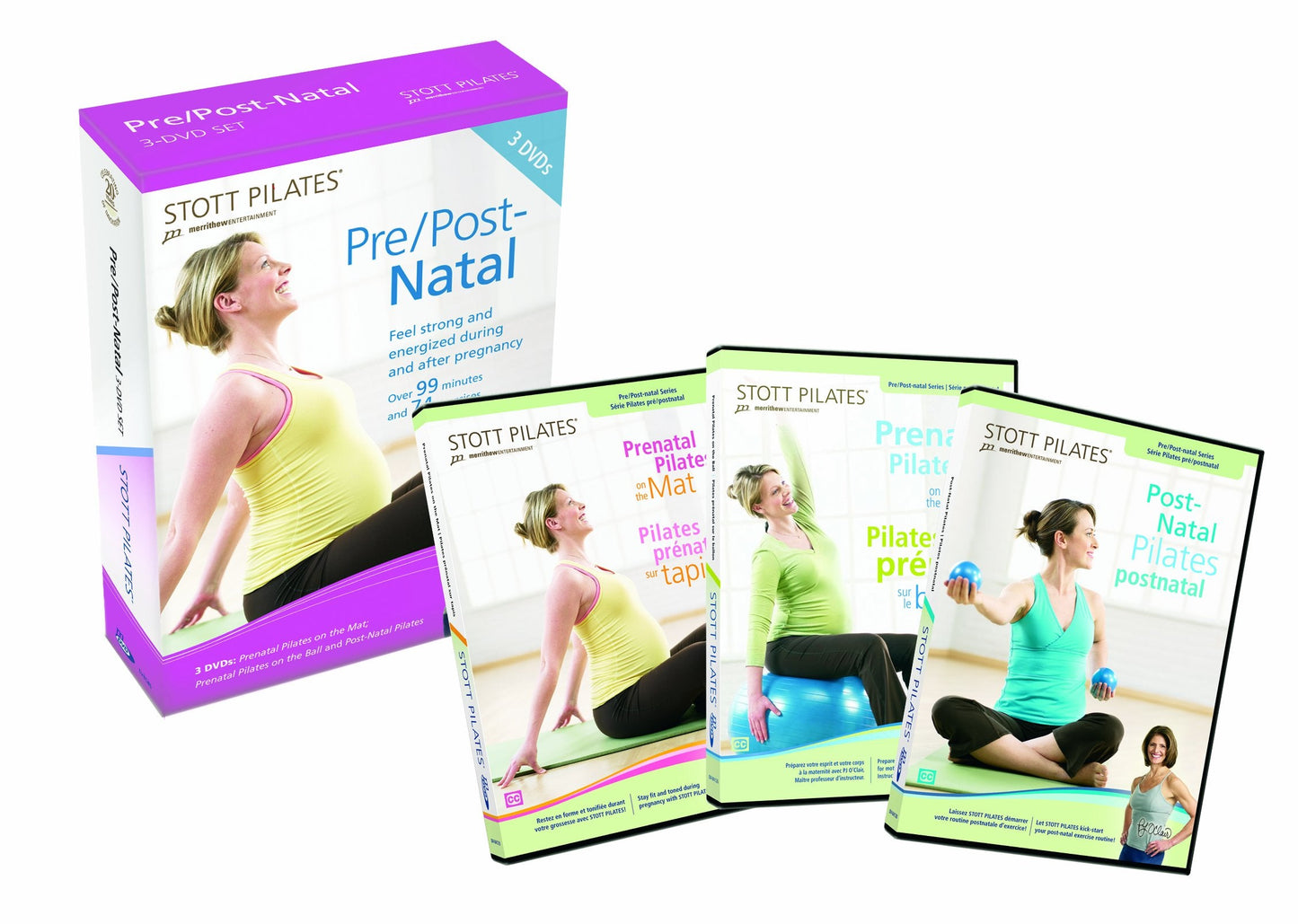 STOTT PILATES: Pre/Post Natal 3 DVD Set