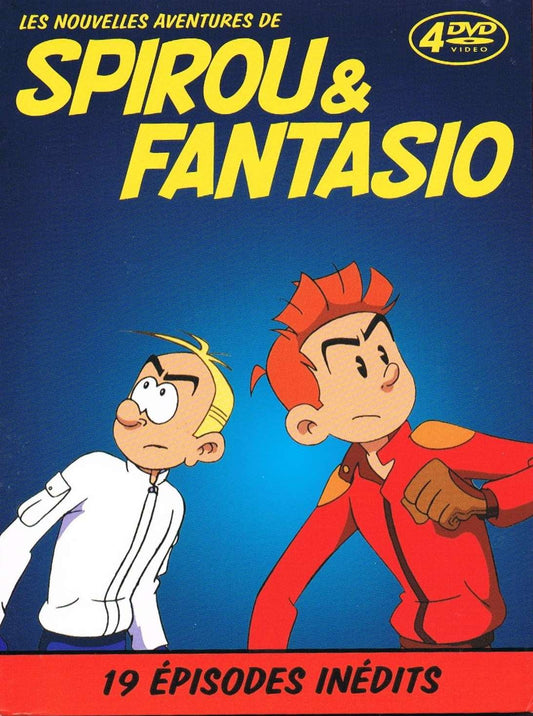 Les Nouvelles Aventures de Spirou & Fantasio, Incluant 19 épisodes inédits sur 4 DVD (LANGUAGE: French & English) - DVD (Used)