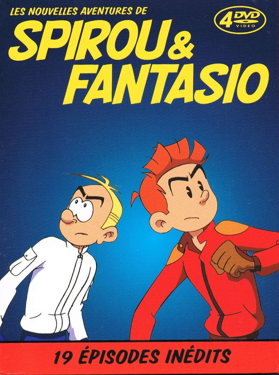 Les Nouvelles Aventures de Spirou & Fantasio, Incluant 19 épisodes inédits sur 4 DVD (LANGUAGE: French & English) - DVD