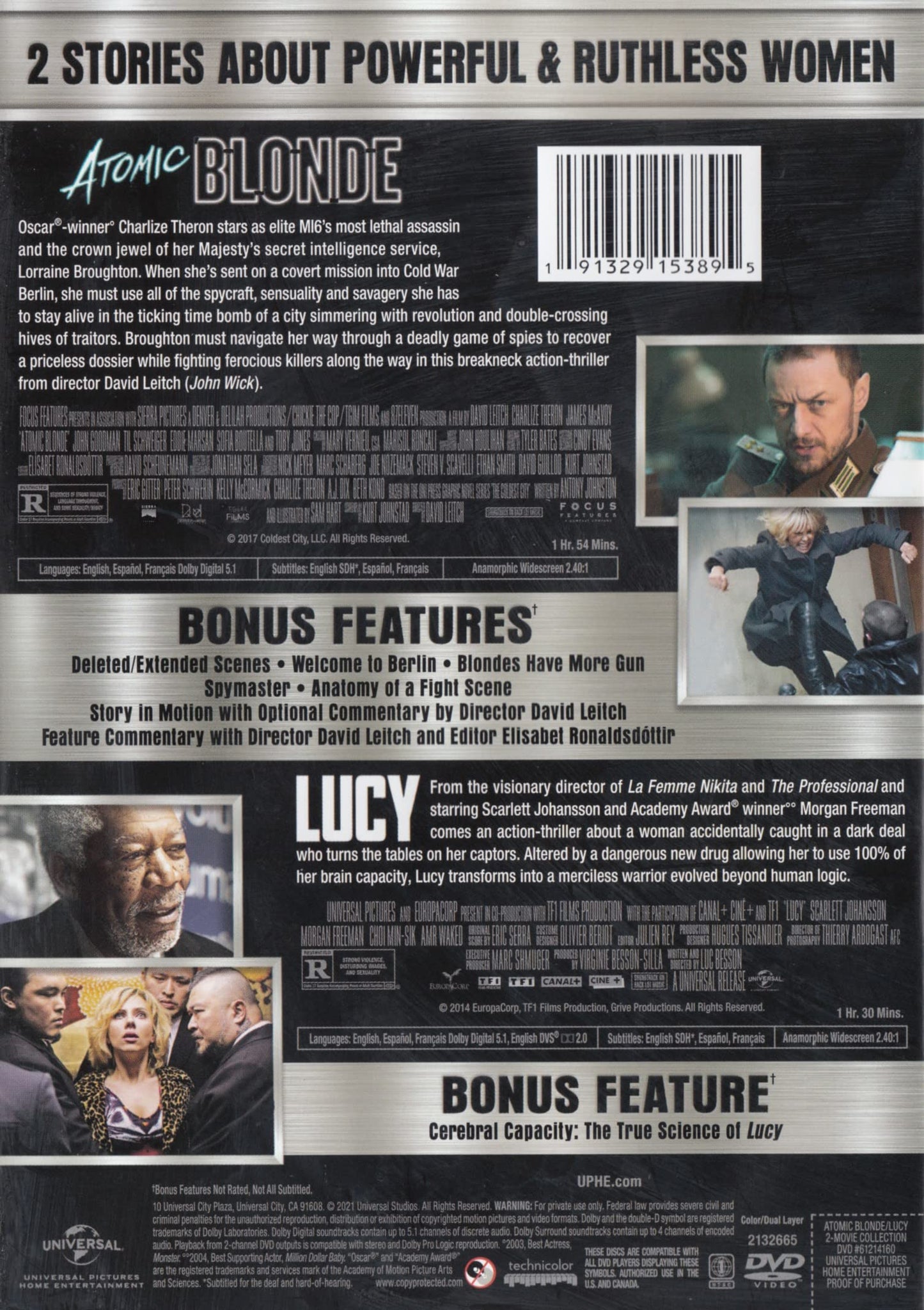 Atomic Blonde / Lucy (2-Movie Collection)