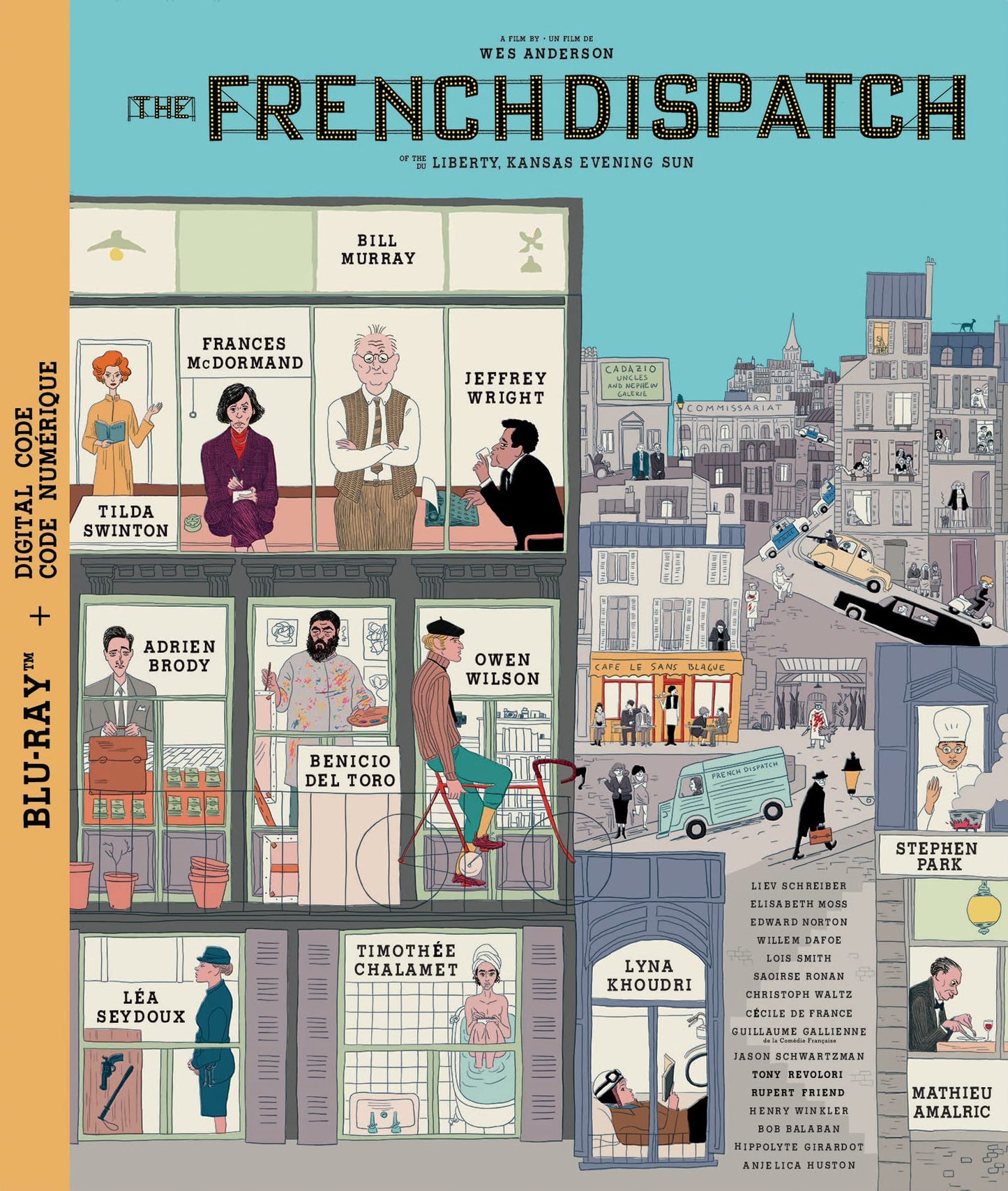 The French Dispatch - Blu-Ray (Used)