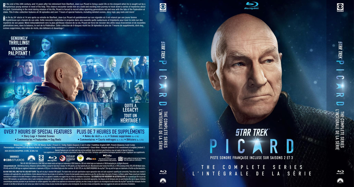 Star Trek: Picard - The Complete Series [Blu-ray] (Bilingual)