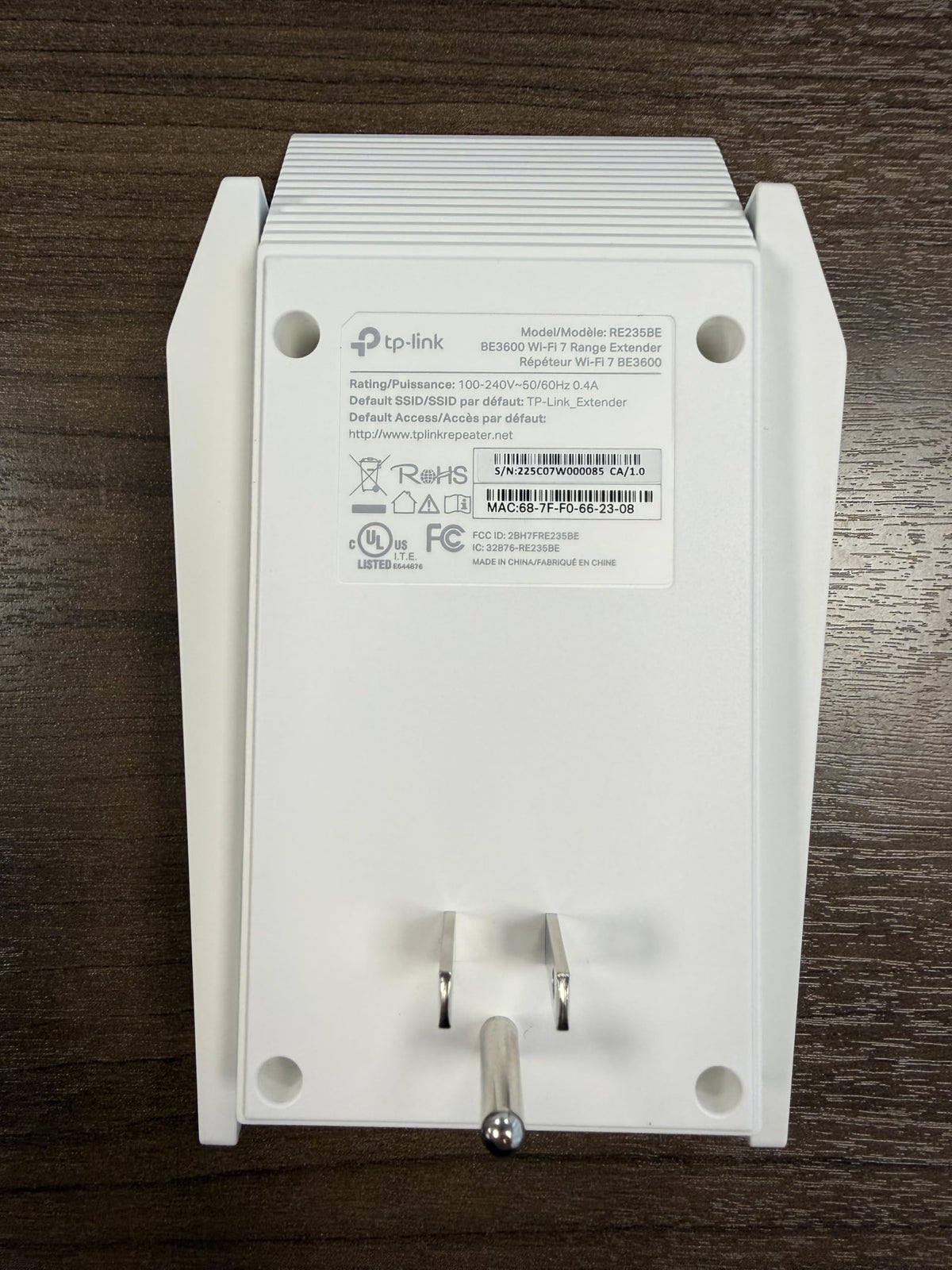 TP-Link BE3600 WiFi 7 Range Extender (RE235BE), Dual Band Signal Booster for Home, up to 3.6 Gbps, 2.5G Ethernet Port, EasyMesh/OneMesh Support, Access Point Mode, Compatible with All WiFi Routers 🍁 All In One Marketplace Canada