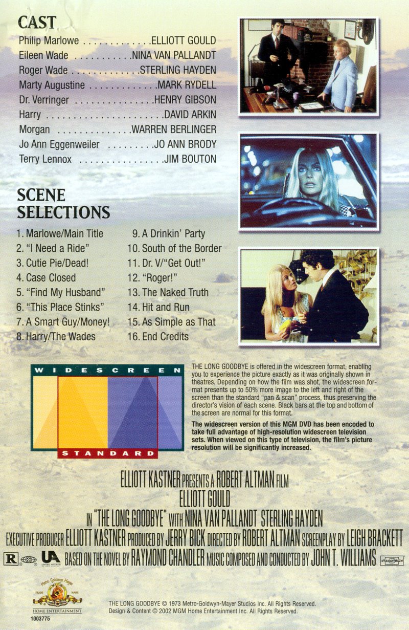The Long Goodbye (Widescreen) - DVD (Used)