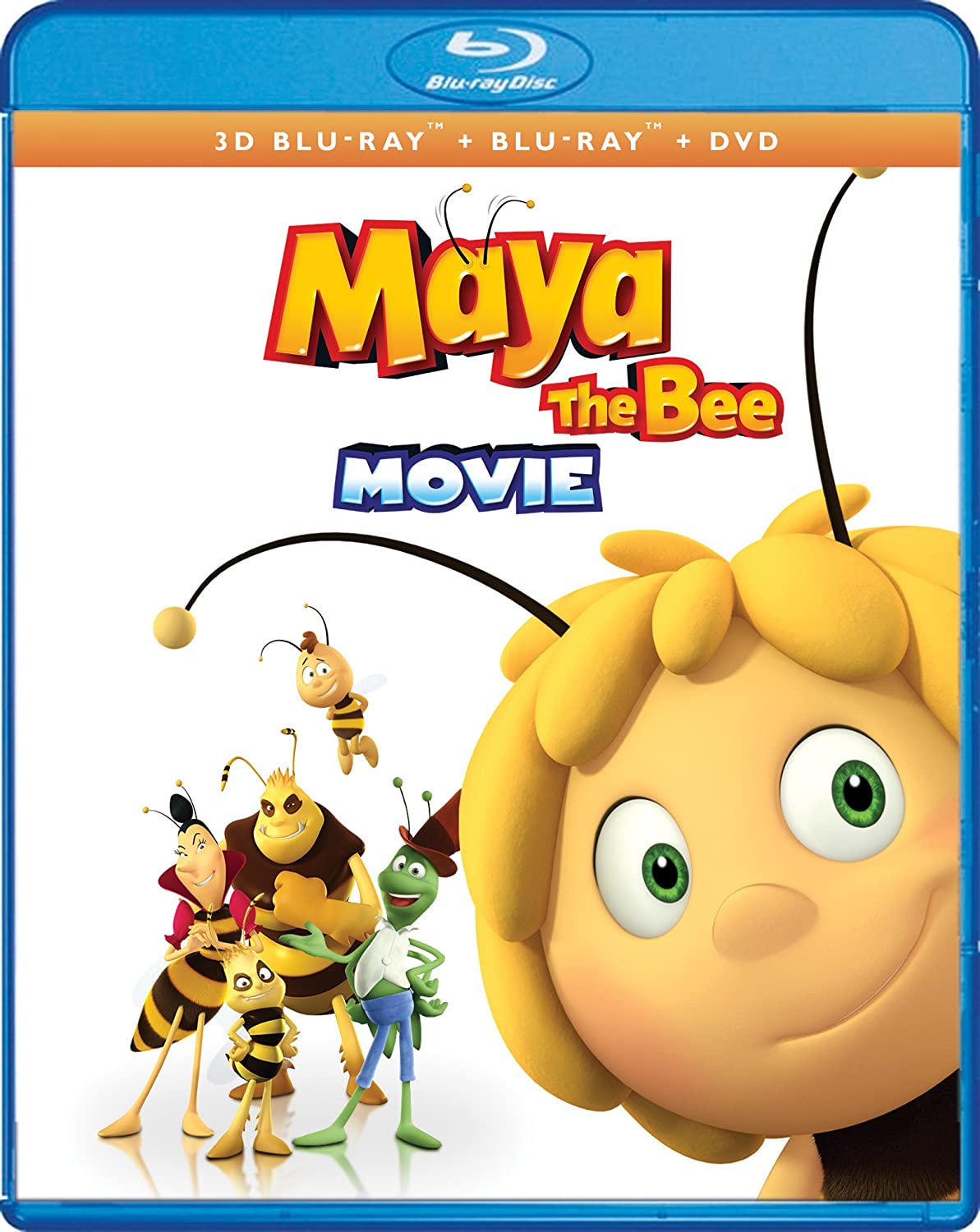 Maya The Bee Movie 3D - 3D Blu-Ray/Blu-Ray/DVD (Used)
