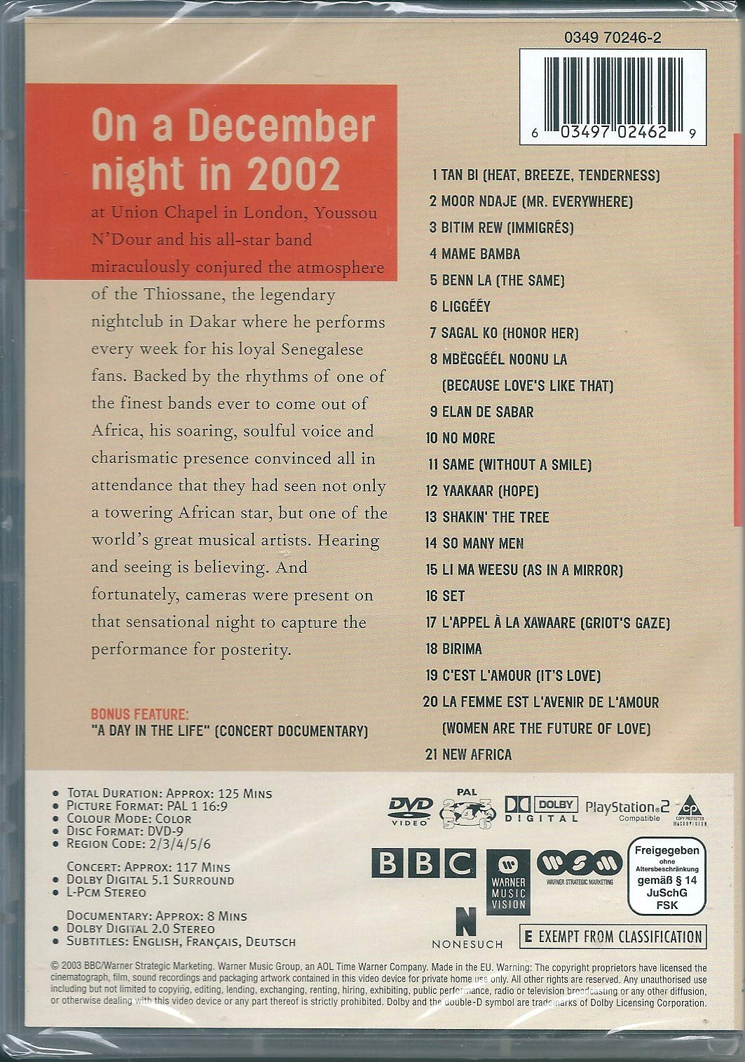 Live in London (Sous-titres français) [Import]