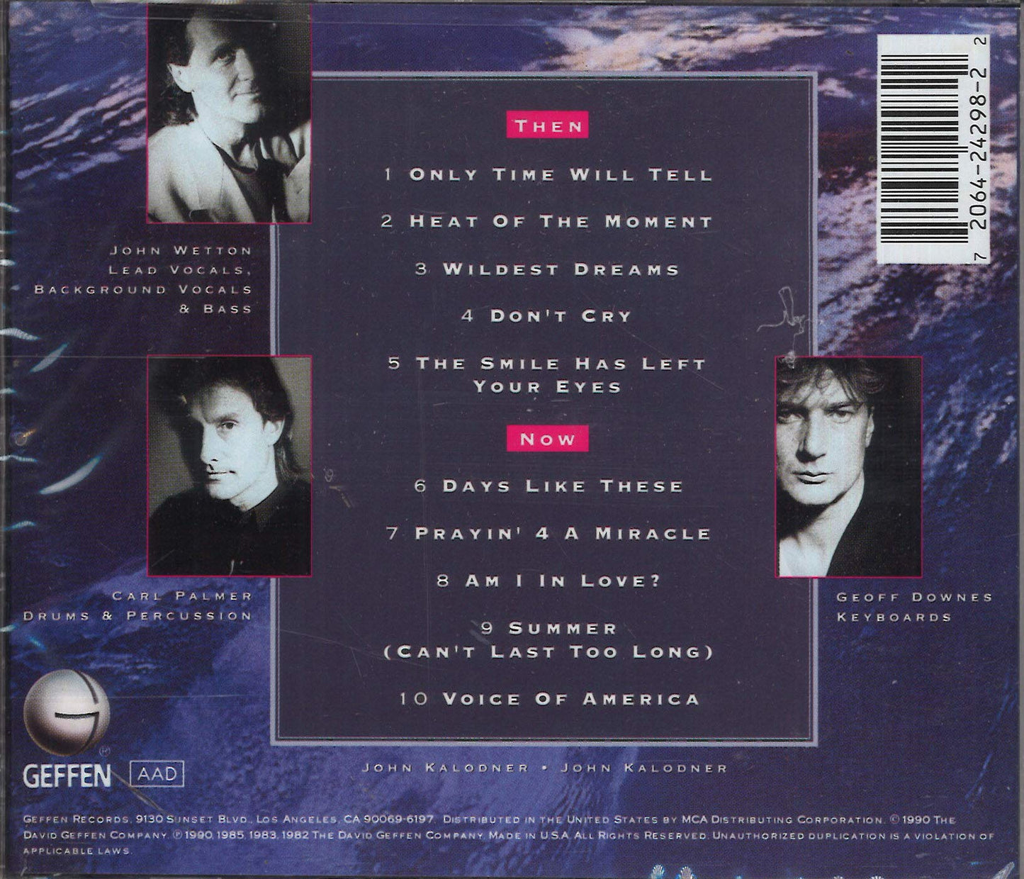 Asia / Then and Now - CD (Used)