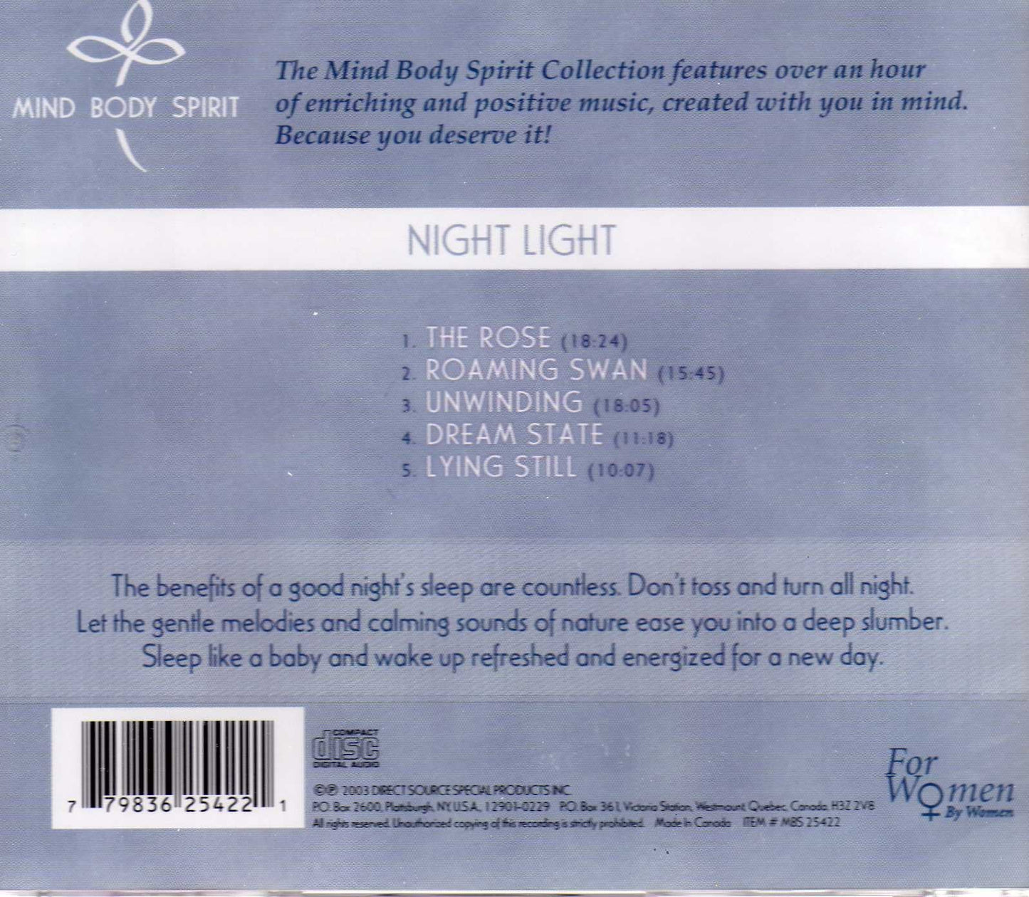Mind Body Spirit: Night Light