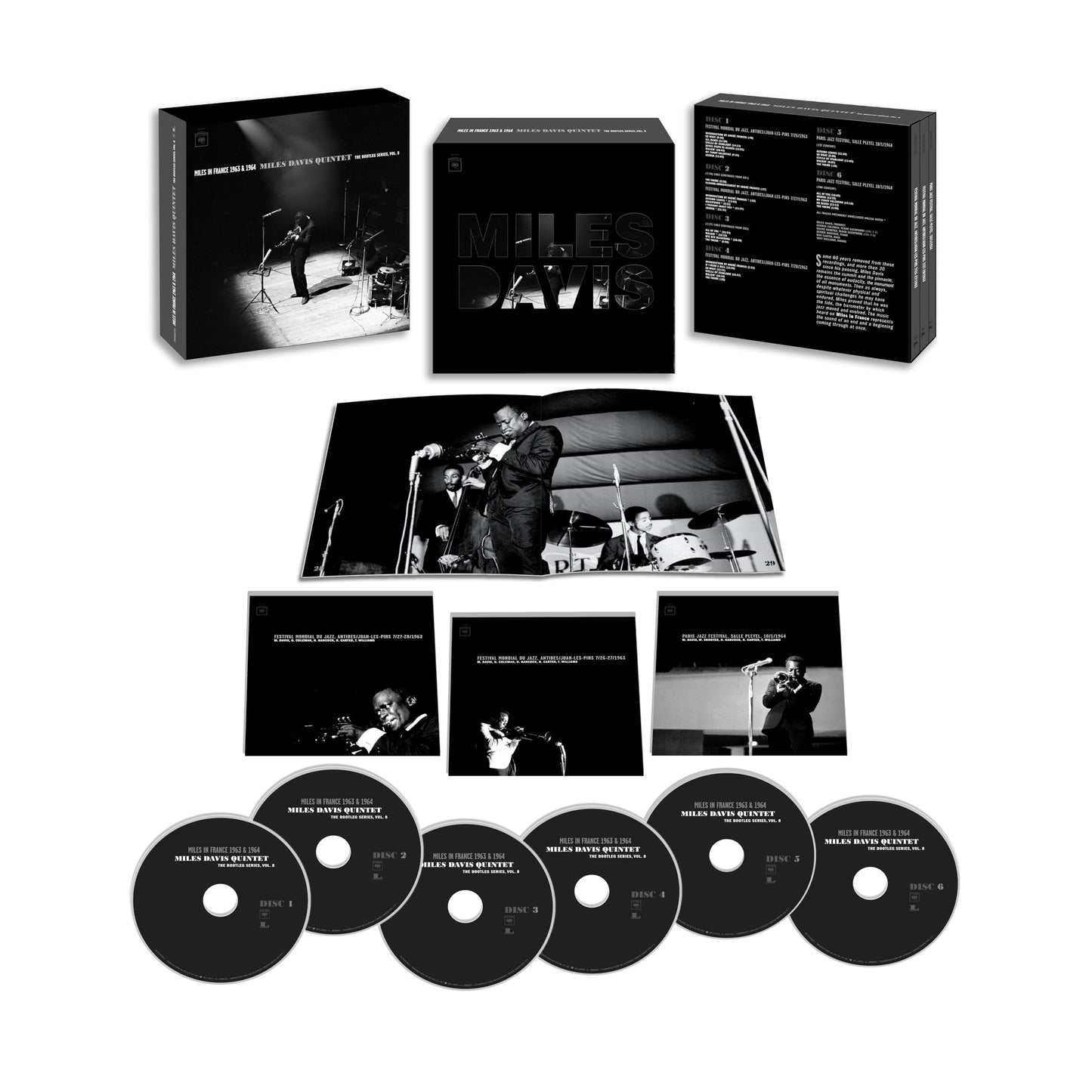 Miles Davis / Miles In France 1963 & 1964 - Miles Davis Quintet: The Bootleg Series, Vol. 8 - CD