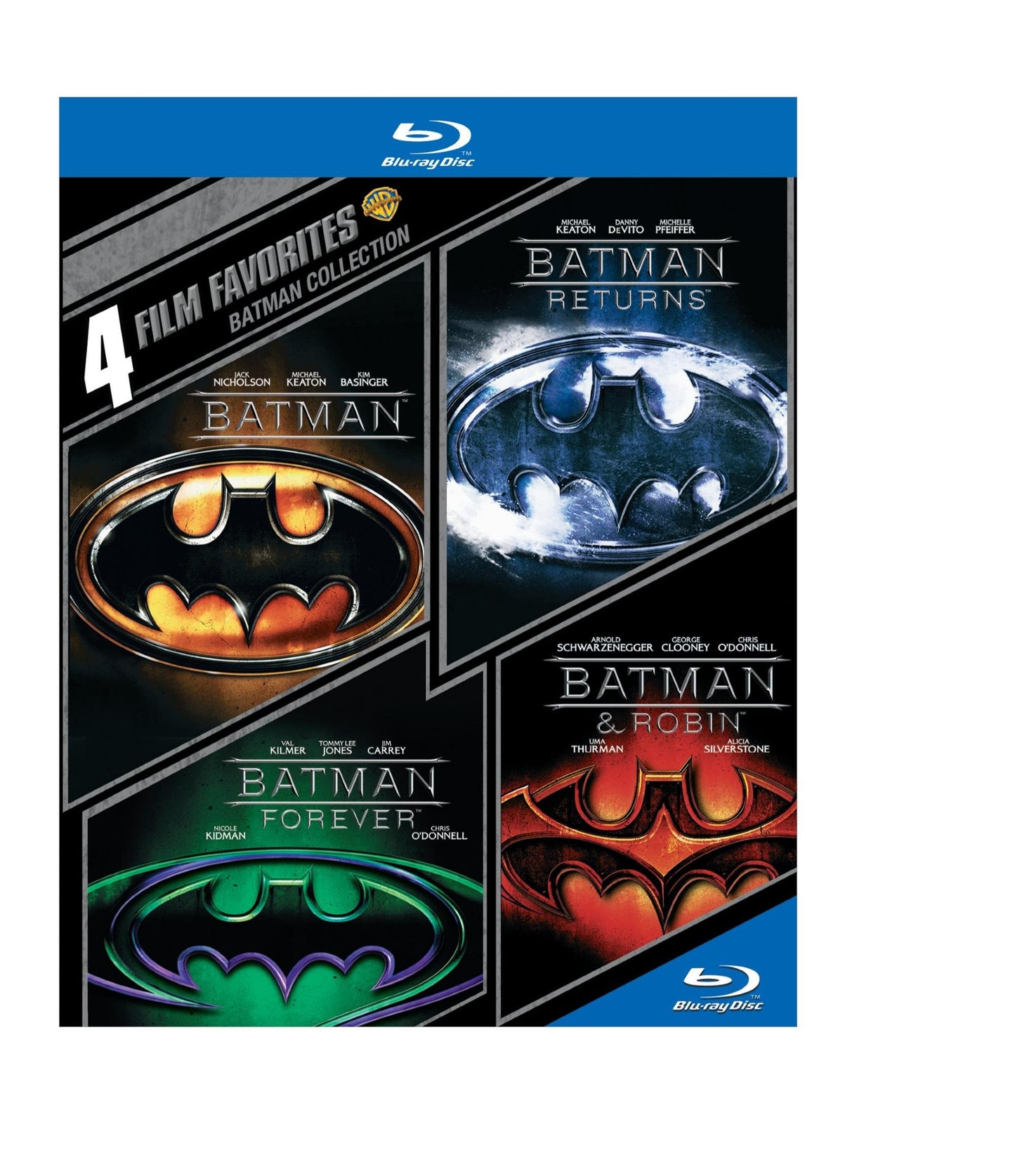 4 Film Favorites: Batman - Blu-Ray