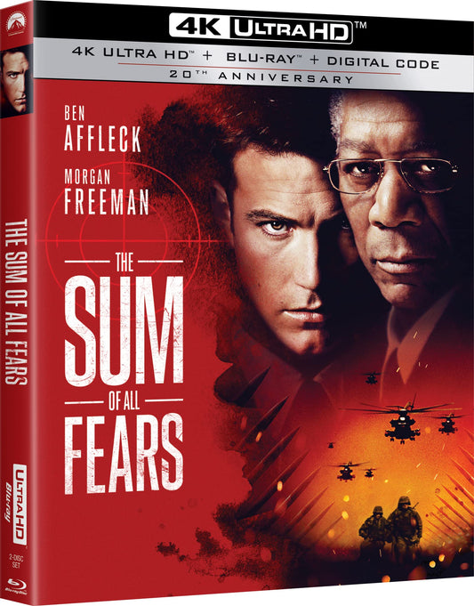 The Sum of All Fears - 4K/Blu-Ray/Digital Copy