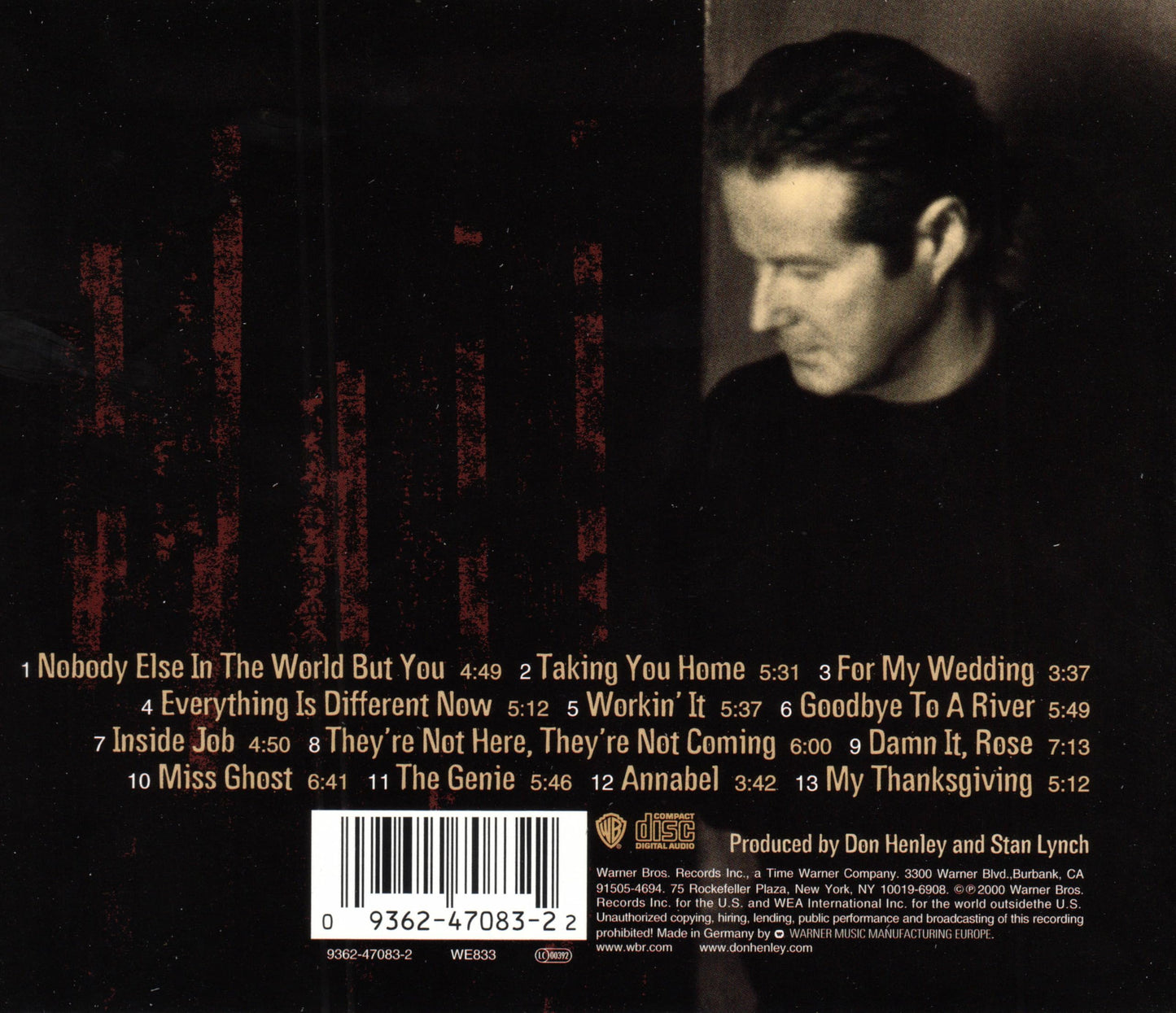 Don Henley / Inside Job - CD (Used)