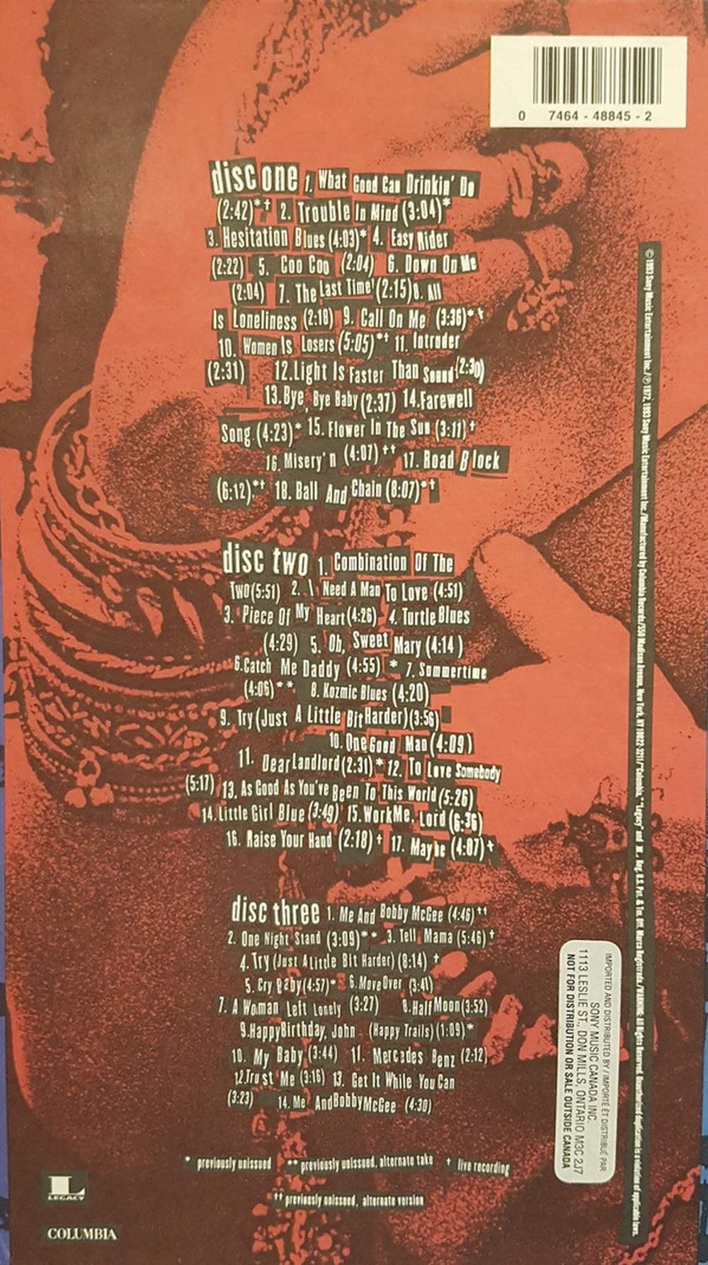 Janis - 1993 - (Box Set, Deluxe Edition - Compilation) - CD (Used)