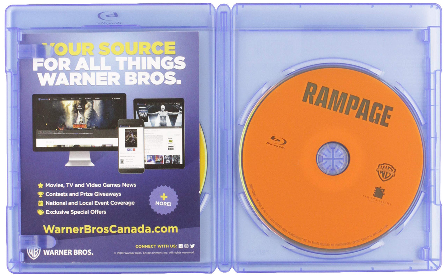 Rampage - Blu-Ray/DVD (Used)