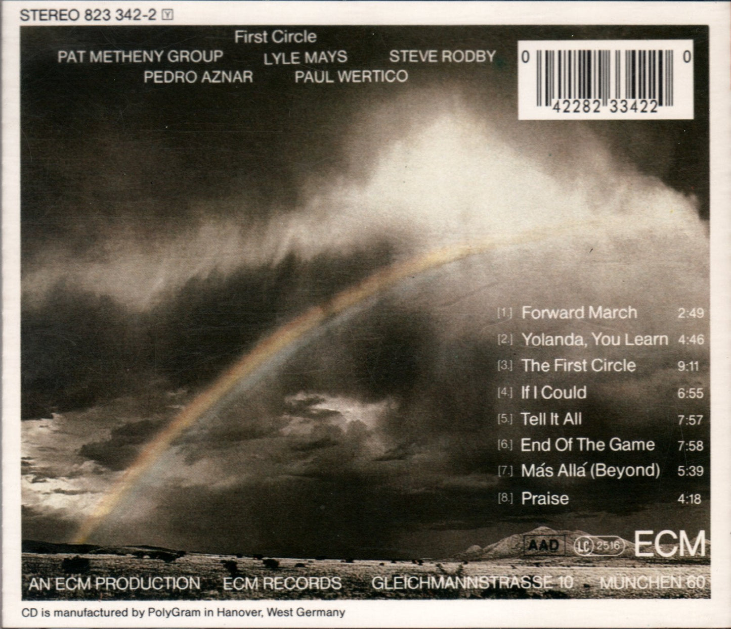 Pat Metheny Group / First Circle - CD (Used)