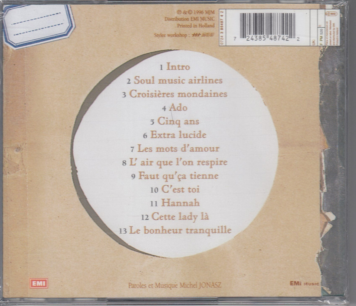 Michel Jonasz / Soul Music Airlines - CD (USed)