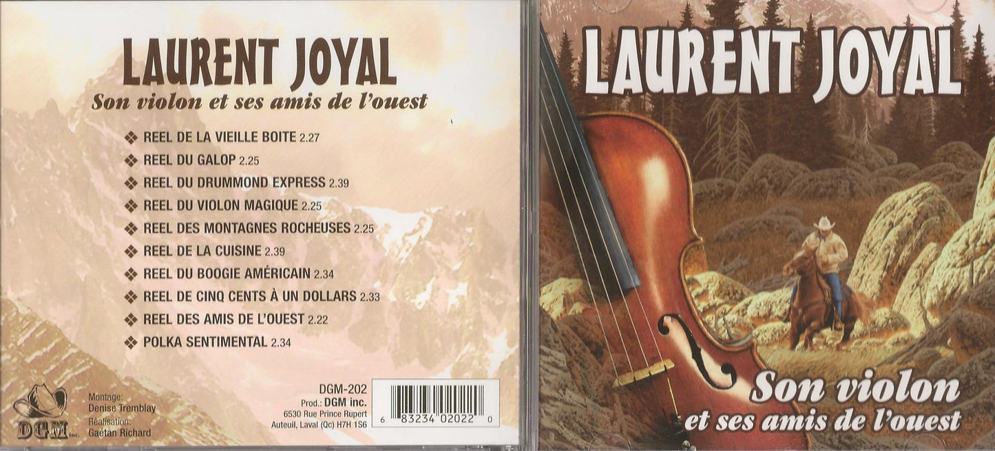 Laurent Joyal - Son Violon et ses Amis de L'Ouest (10 Titres, DGM)