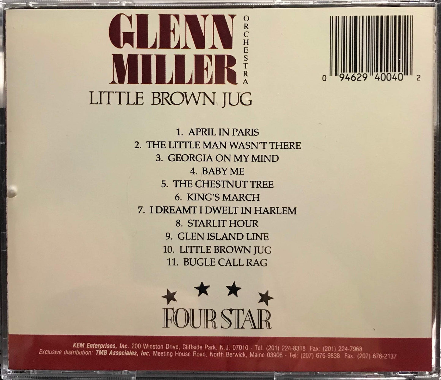 Glenn Miller / Little Brown Jug - CD (Used)
