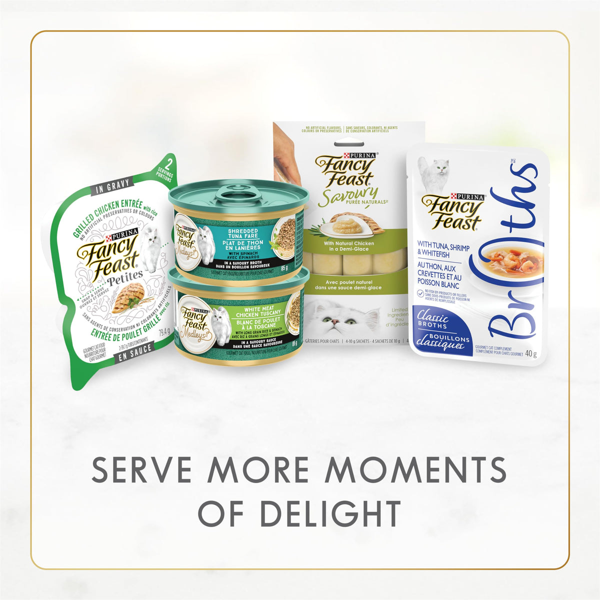 Fancy Feast Gravy Lovers Wet Cat Food, Salmon Feast in Gravy 85g (24 Pack) 🍁 All In One Marketplace Canada