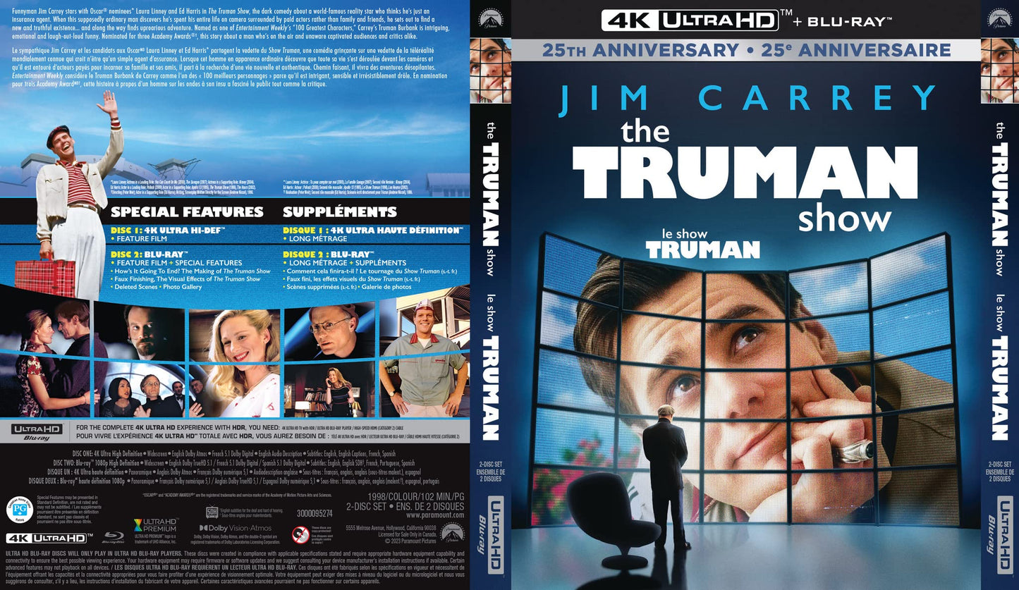 The Truman Show - 4K/Blu-ray