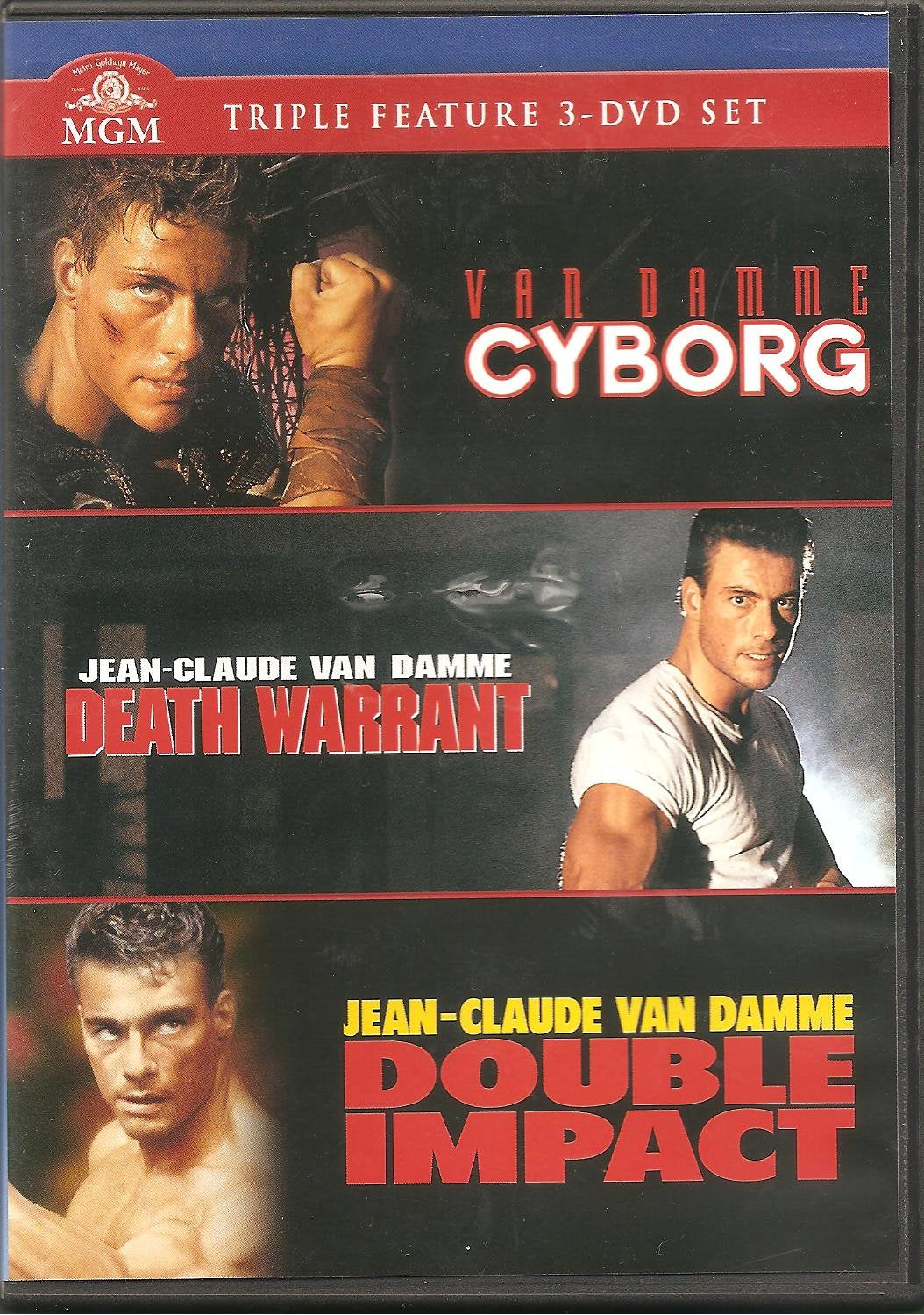Van Damme Triple Feature - Cyborg / Death Warrant / Double Impact