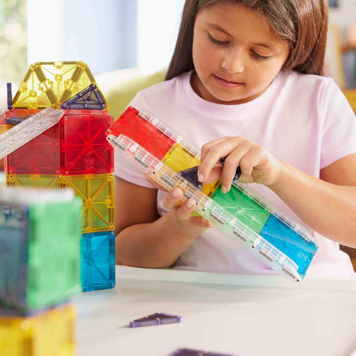 MAGNA-TILES Rail Racers Rail Pack Magnetic Construction Set, The Original Magnetic Building Brand 🍁 All In One Marketplace Canada