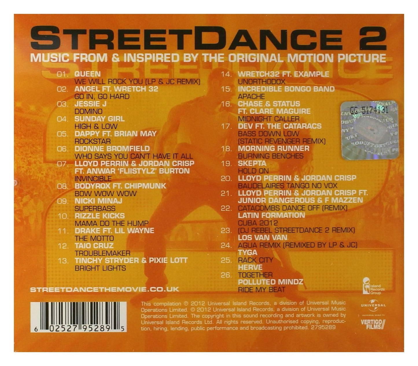 Street Dance 2 (Original Soundtrack)