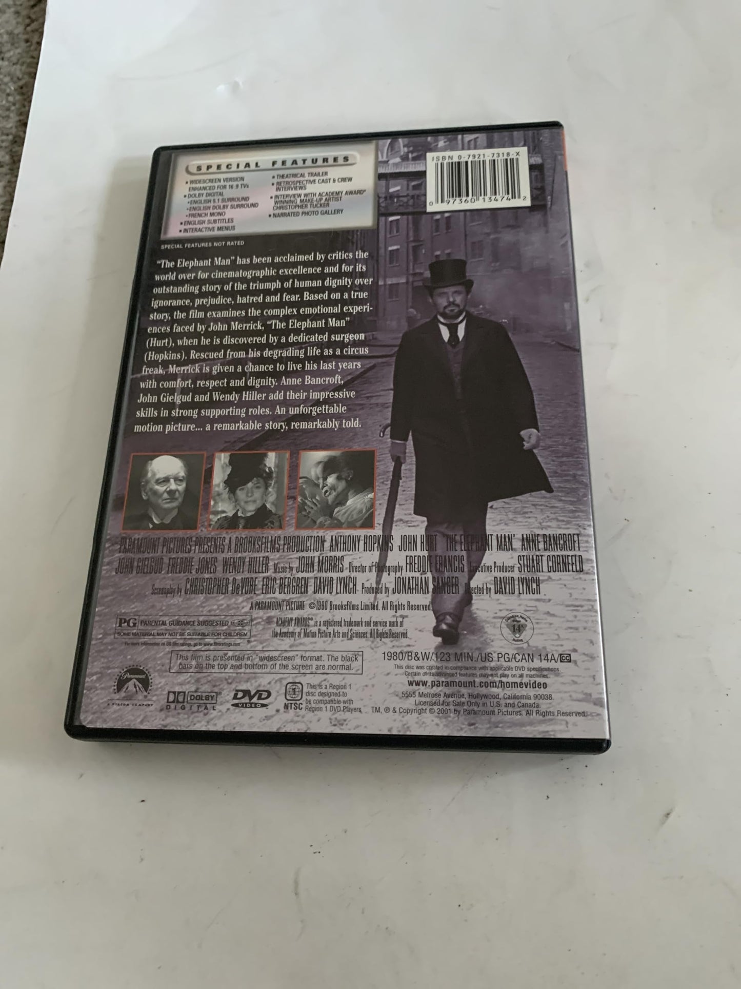 The Elephant Man (Widescreen) - DVD (Used)