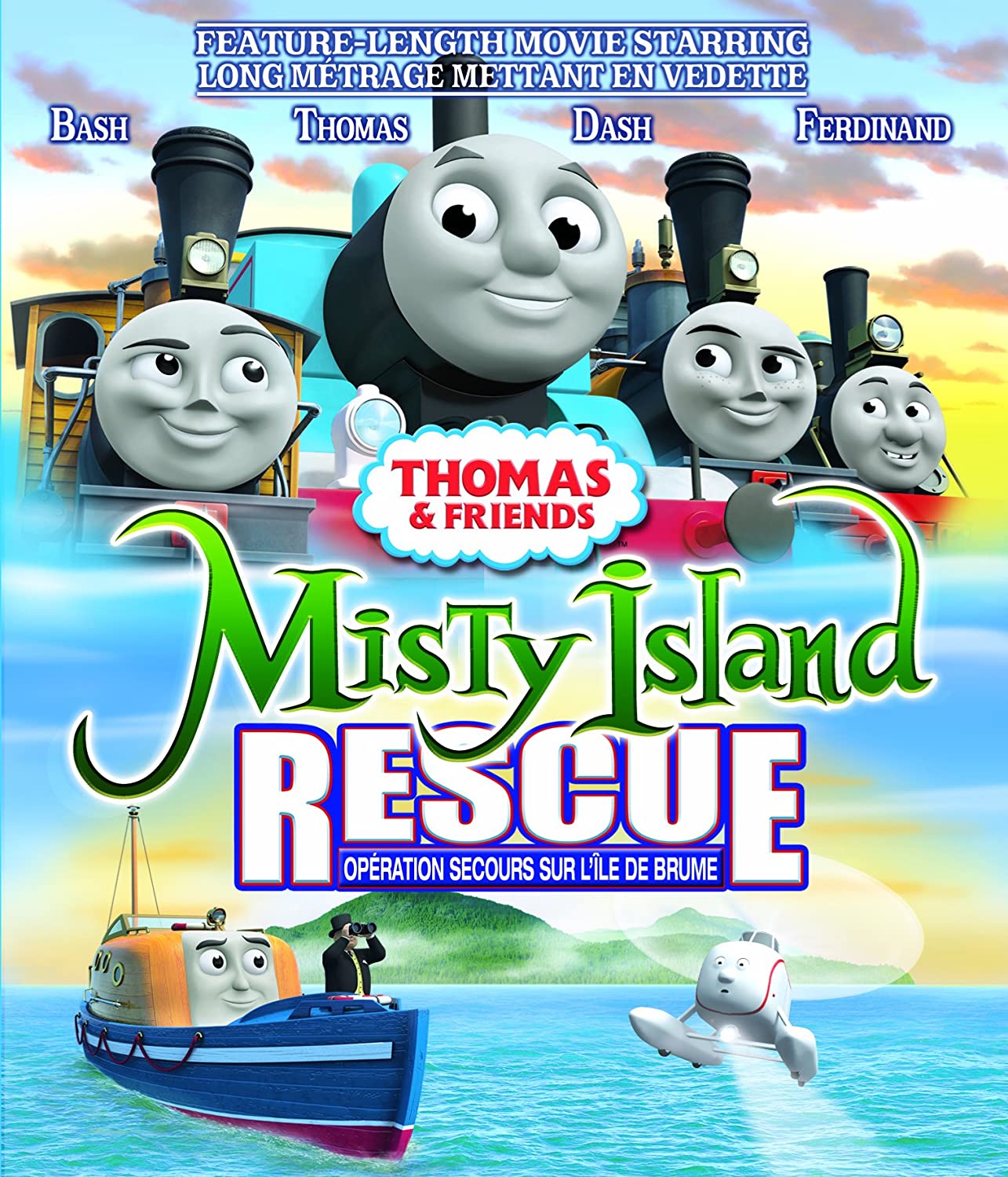 Thomas & Friends / Misty Island Rescue - Blu-Ray/DVD (Used)