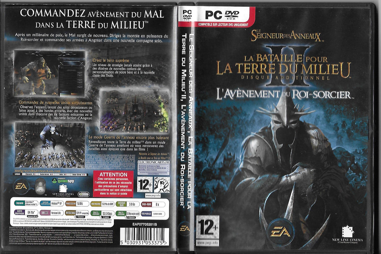 LSDA La Bataille pour la terre du milieu II, l'avènement du Roi-sorcier