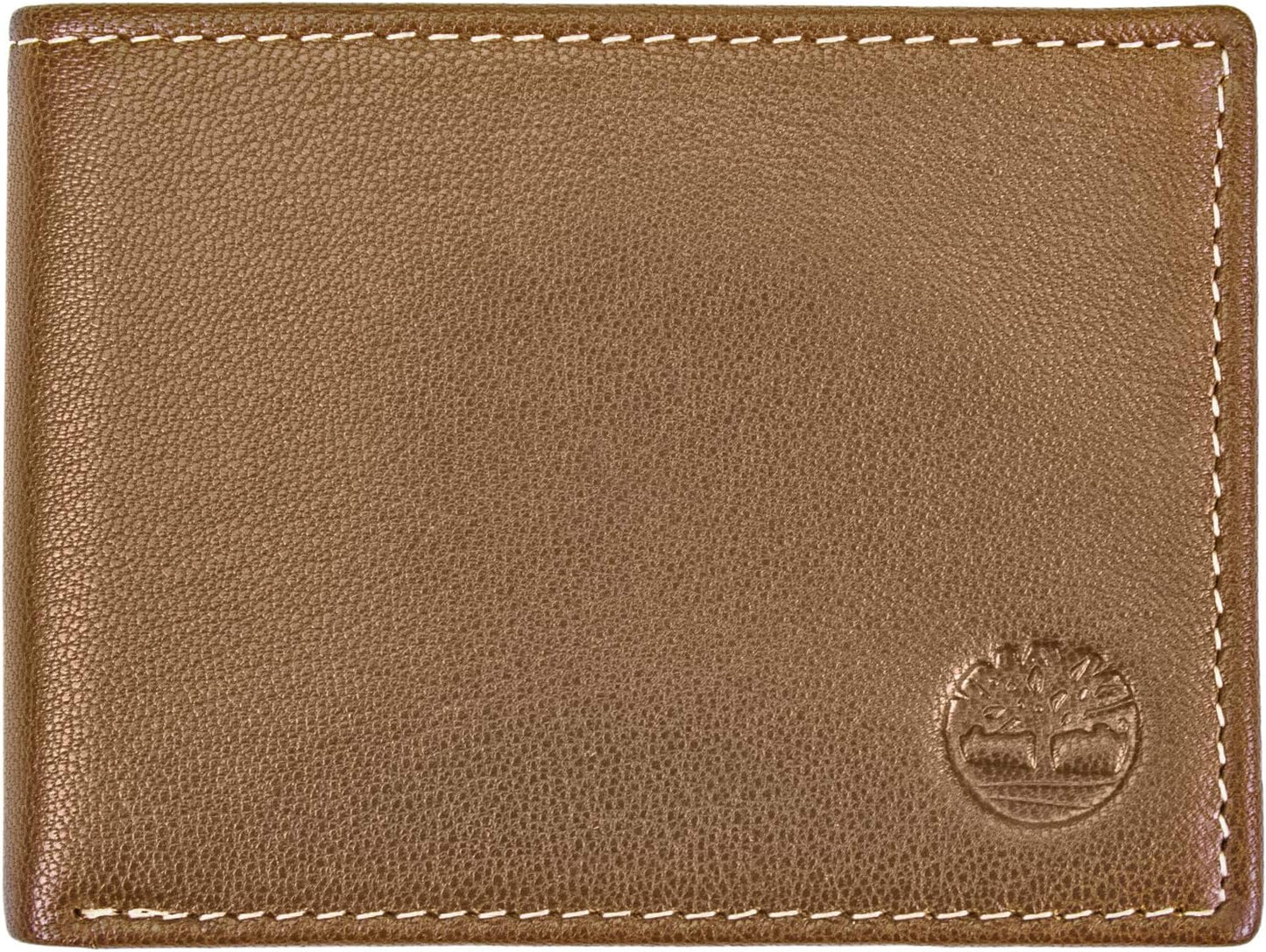 Timberland Men's Leather RFID Blocking Wallet – Genuine Leather Passcase Bifold