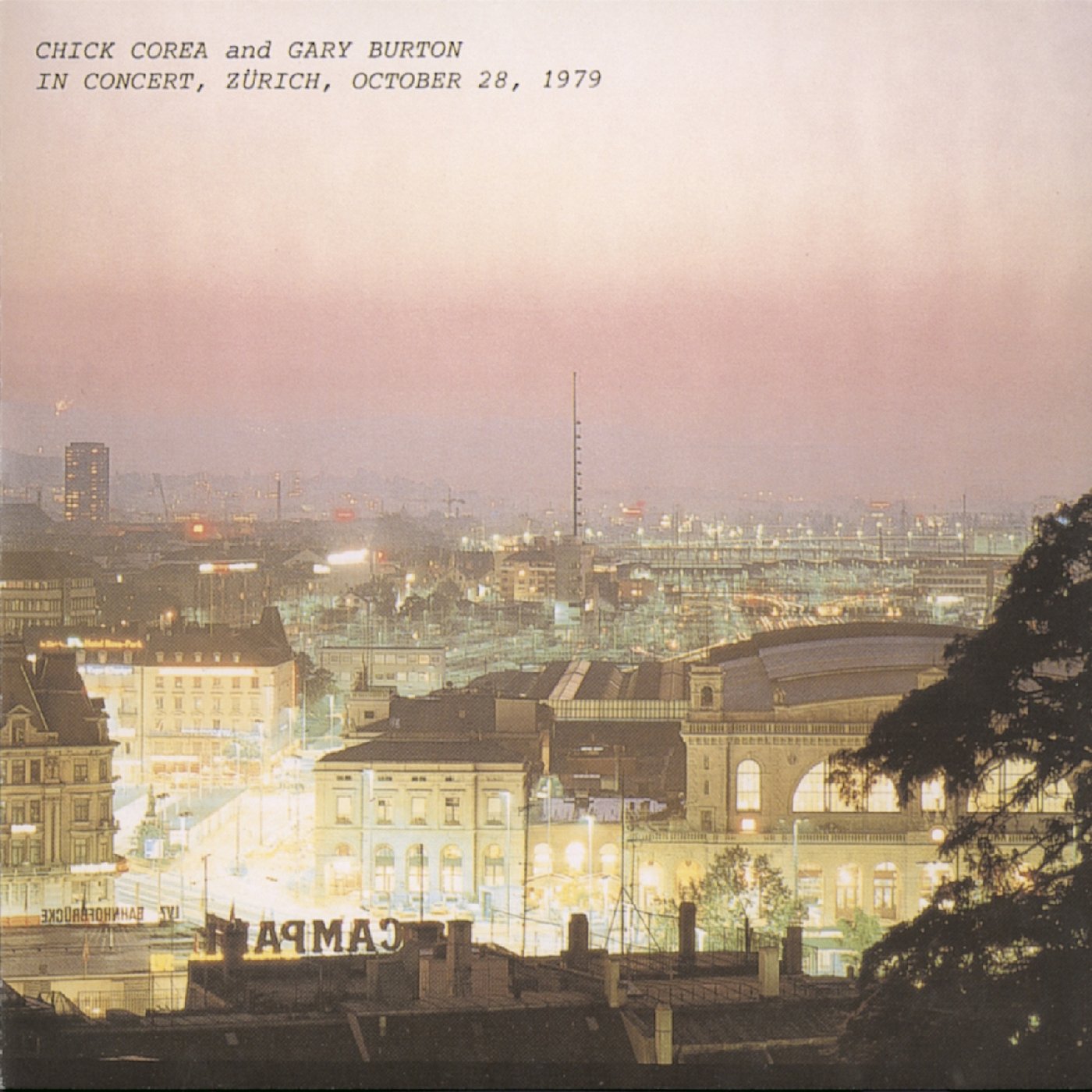 In Concert (Zurich, Octobe