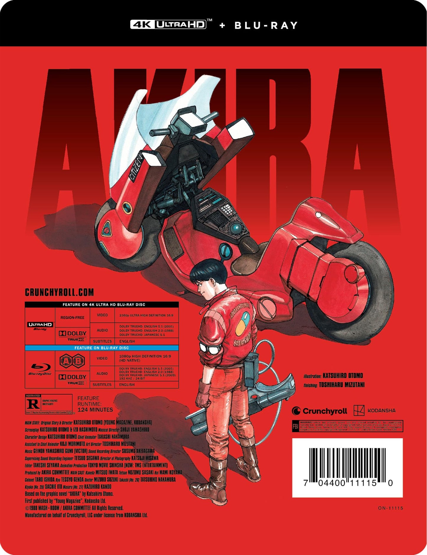 Akira (Steelbook) - 4K/Blu-Ray