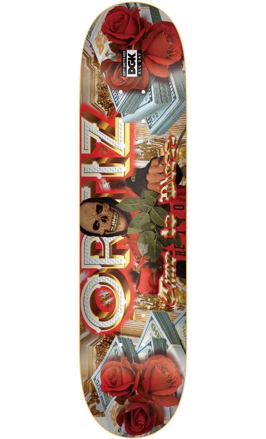 DGK x Chaz Ortiz 'Ghetto Fab' Skateboard Deck - Multi