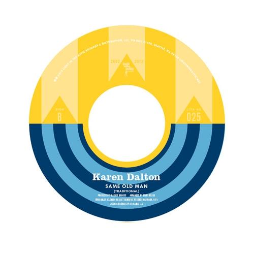 Mark Lanegan / Light In The Attic 10 Year Anniversary: Karen Dalton "Same Old Man" - 7" Vinyl