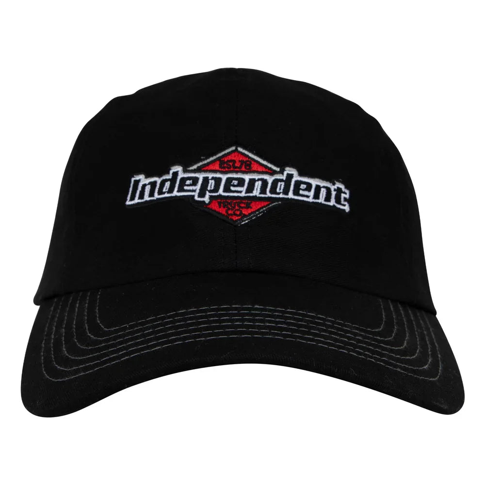 Independent 'Mojochrome' Snapback Dad Cap - Black