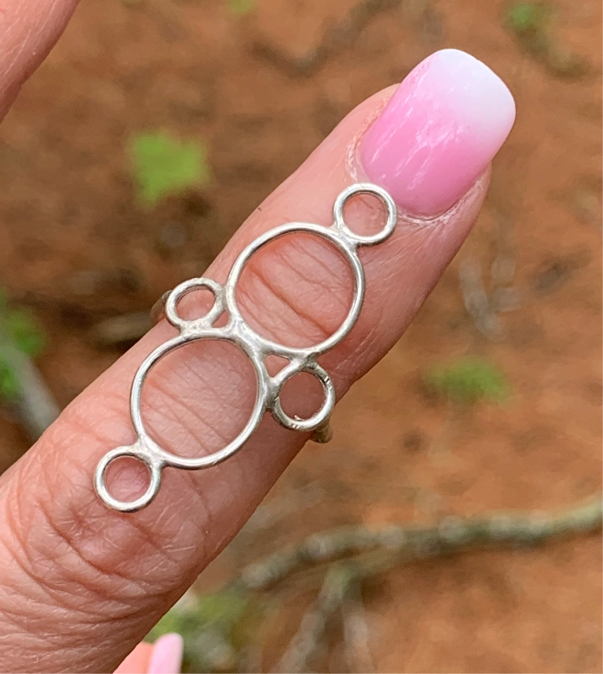 Circa — Open Circle Ring in Sterling Silver or 18K Gold