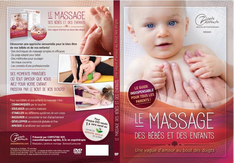 Chrystine Roy / Le massage des bébé et des enfants - DVD (Used)