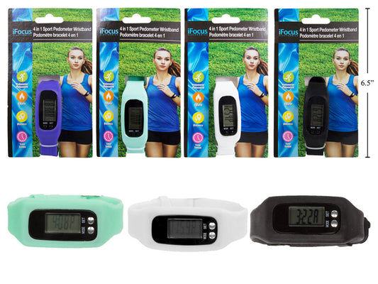 iFOCUS 4 in 1 Sport Pedometer